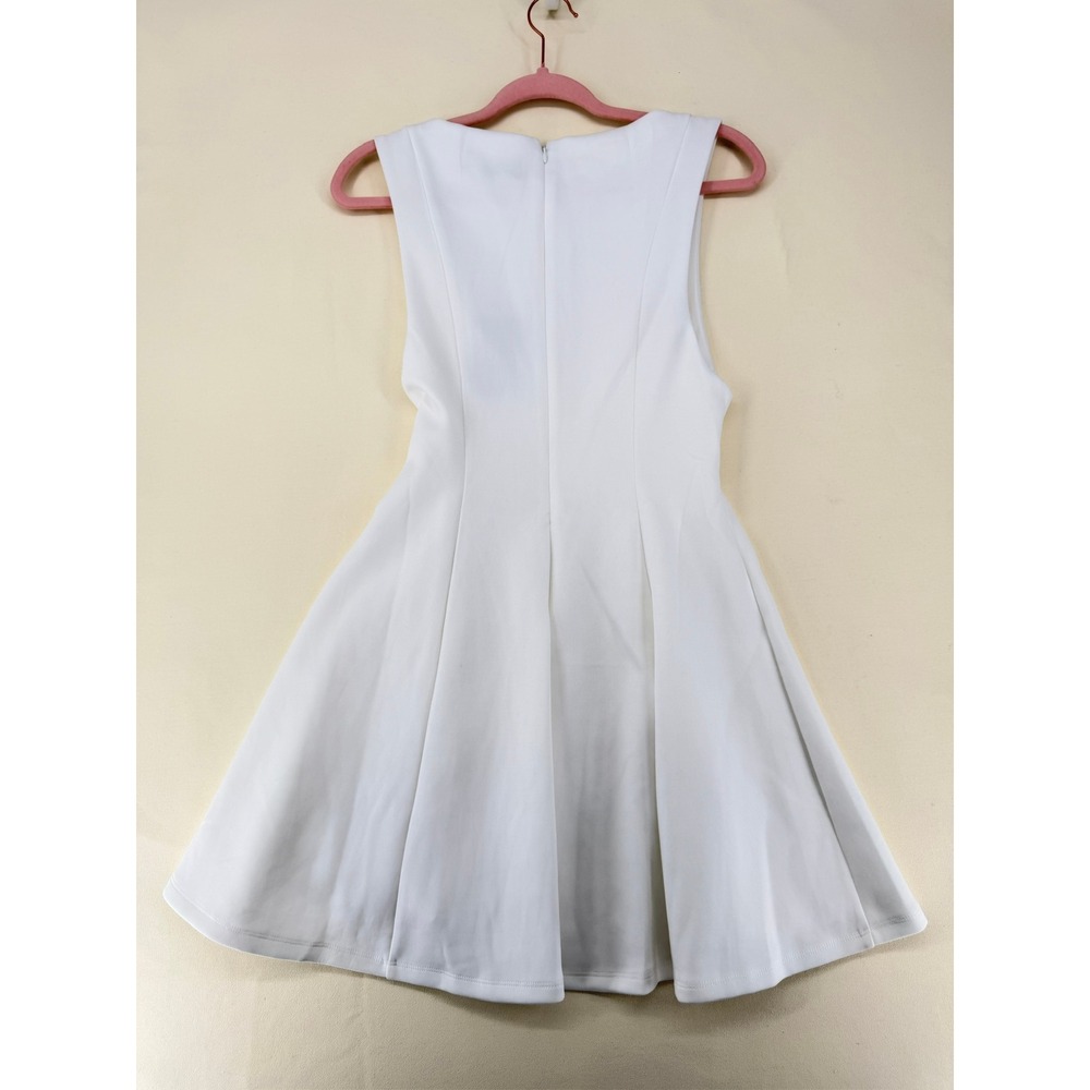 NEW All the Ways Dress Sleeveless Fit and Flare Mini Small White NWT - Picture 14 of 15